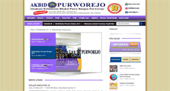 Desktop Screenshot of akbid-purworejo.ac.id